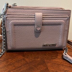 Steve Madden  Shroom Wallet on a chain  Crossbody bag  all in one bag  Vegan NWT